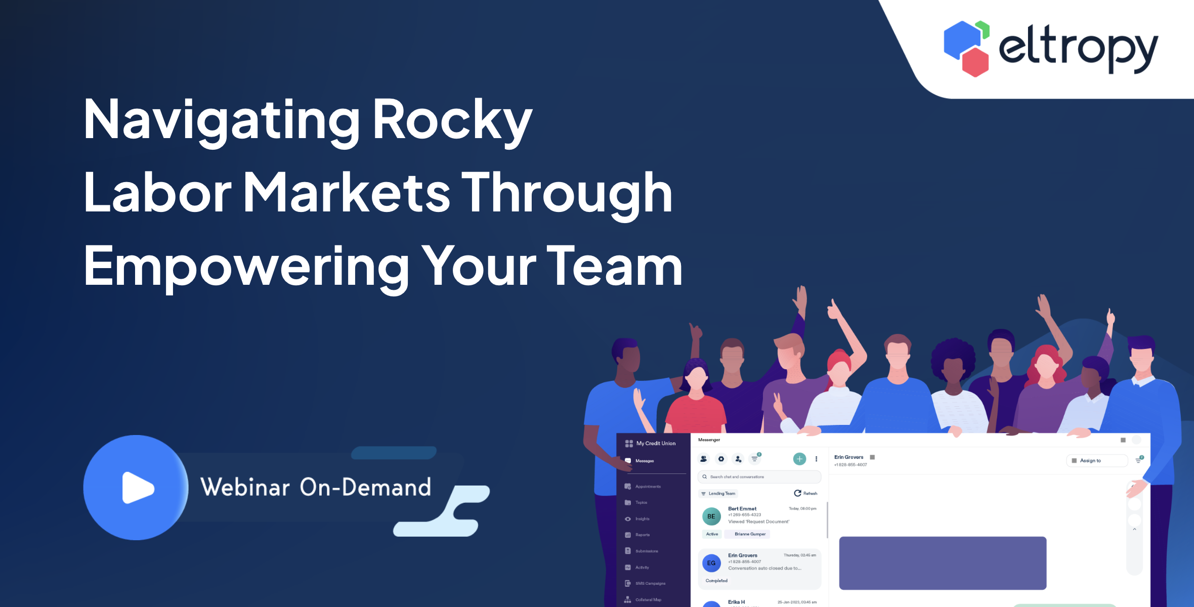 Labor market navigation with digital conversations platform